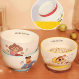 Maxbell 4x Pottery Serving Bowls Salad Dessert Bowls for Tabletop Countertop Kitchen