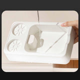 Maxbell Espresso Tamping Station Tamper Station Base for Worktop Coffee Bar Counters White