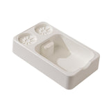 Maxbell Espresso Tamping Station Tamper Station Base for Worktop Coffee Bar Counters White