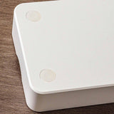 Maxbell Espresso Tamping Station Tamper Station Base for Worktop Coffee Bar Counters White