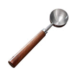 Maxbell Coffee Spoon 15ml/30ml Coffee Bean Spoon for Loose Tea Ingredients Seasoning 16cmx3.5cm Sliver