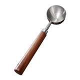 Maxbell Coffee Spoon 15ml/30ml Coffee Bean Spoon for Loose Tea Ingredients Seasoning 16cmx3.5cm Sliver