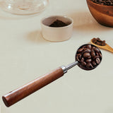 Maxbell Coffee Spoon 15ml/30ml Coffee Bean Spoon for Loose Tea Ingredients Seasoning 16cmx3.5cm Sliver