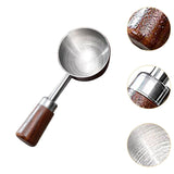 Maxbell Coffee Spoon 15ml/30ml Coffee Bean Spoon for Loose Tea Ingredients Seasoning 10cmx4.4cm Sliver