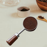 Maxbell Coffee Spoon 15ml/30ml Coffee Bean Spoon for Loose Tea Ingredients Seasoning 10cmx4.4cm Sliver