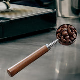Maxbell Coffee Spoon 15ml/30ml Coffee Bean Spoon for Loose Tea Ingredients Seasoning 17cmx4.4cm Sliver