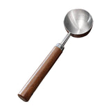 Maxbell Coffee Spoon 15ml/30ml Coffee Bean Spoon for Loose Tea Ingredients Seasoning 17cmx4.4cm Sliver