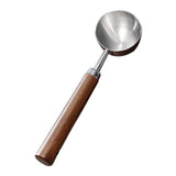 Maxbell Coffee Spoon 15ml/30ml Coffee Bean Spoon for Loose Tea Ingredients Seasoning 17cmx4.4cm Sliver