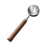 Maxbell Coffee Spoon 15ml/30ml Coffee Bean Spoon for Loose Tea Ingredients Seasoning 17cmx4.4cm Sliver