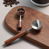 Maxbell Coffee Spoon 15ml/30ml Coffee Bean Spoon for Loose Tea Ingredients Seasoning 17cmx4.4cm Sliver