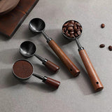 Maxbell Coffee Spoon 15ml/30ml Coffee Bean Spoon for Loose Tea Ingredients Seasoning 17cmx4.4cm Sliver