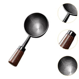 Maxbell Coffee Spoon 15ml/30ml Coffee Bean Spoon for Loose Tea Ingredients Seasoning 10cmx4.4cm Black