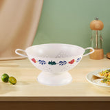 Maxbell Fruit Bowl Decorative Food Tray Fruit Dish for Home Dining Room Table Snacks L