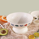 Maxbell Fruit Bowl Decorative Food Tray Fruit Dish for Home Dining Room Table Snacks L