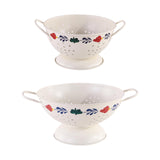 Maxbell Fruit Bowl Decorative Food Tray Fruit Dish for Home Dining Room Table Snacks L