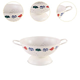 Maxbell Fruit Bowl Decorative Food Tray Fruit Dish for Home Dining Room Table Snacks L