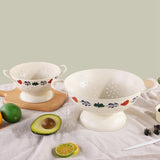 Maxbell Fruit Bowl Decorative Food Tray Fruit Dish for Home Dining Room Table Snacks L