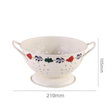 Maxbell Fruit Bowl Decorative Food Tray Fruit Dish for Home Dining Room Table Snacks S