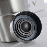 Maxbell Stainless Steel Water Bottle Single Wall Sports Bottle for Juice Running Gym 650ML