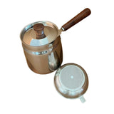 Maxbell Oil Strainer Pot and Lid Stainless Steel Frying Pot for Camping Frying Party with Filter