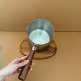 Maxbell Oil Strainer Pot and Lid Stainless Steel Frying Pot for Camping Frying Party with Filter Basket