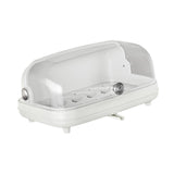 Maxbell Cup Storage Holder Dish Drainer with Clear Lid for Dishes Coffee Mug Bowls White
