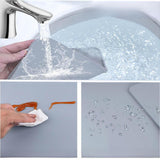 Maxbell Washer Protector Mat Waterproof Protective Mat for Kitchen Laundry Room Home Gray
