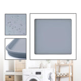 Maxbell Washer Protector Mat Waterproof Protective Mat for Kitchen Laundry Room Home Gray