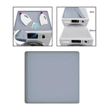 Maxbell Washer Protector Mat Waterproof Protective Mat for Kitchen Laundry Room Home Gray
