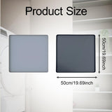 Maxbell Washer Protector Mat Waterproof Protective Mat for Kitchen Laundry Room Home Black