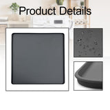 Maxbell Washer Protector Mat Waterproof Protective Mat for Kitchen Laundry Room Home Black