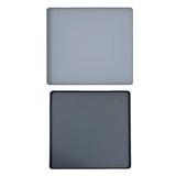 Maxbell Washer and Dryer Topper Cover Raised Edges Multiuse Boot Tray Protective Pad gray