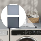 Maxbell Washer and Dryer Topper Cover Raised Edges Multiuse Boot Tray Protective Pad gray
