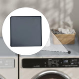Maxbell Washer and Dryer Topper Cover Raised Edges Multiuse Boot Tray Protective Pad black