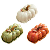 Maxbell Salad Plate with Lid Elegant Ceramic Dessert Plate for Party Cafe Restaurant Green