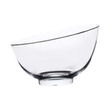 Maxbell 2 Pieces Glass Salad Bowls Glassware Clear for Fruit Dessert Kitchen Counter