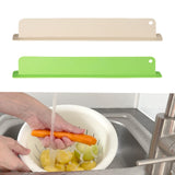 Maxbell Kitchen Water Splash Guard Sink Splashback for Dish Washing Bathroom Home White