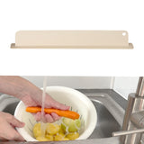 Maxbell Kitchen Water Splash Guard Sink Splashback for Dish Washing Bathroom Home White