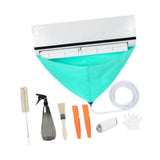 Maxbell Mini Split AIR CONDITIONERS Cleaning Kit Waterproof Home Efficient with Brush Dust Cleaner