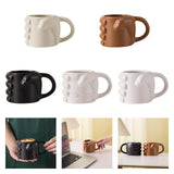 Maxbell Novelty Fist Coffee Mug Ceramic for Men Women Coffee Lover Gift Drinking Mug Beige