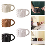 Maxbell Novelty Fist Coffee Mug Ceramic for Men Women Coffee Lover Gift Drinking Mug Beige