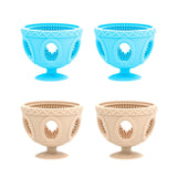 Maxbell 2Pcs Silicone Egg Brush Kitchen Gadgets for Fresh Eggs Rotating Egg Scrubber Blue