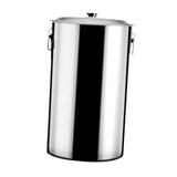 Maxbell Stainless Steel Bucket with Lid Practical Water Barrel for BBQ Party Picnics