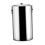 Maxbell Stainless Steel Bucket with Lid Practical Water Barrel for BBQ Party Picnics