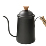 Maxbell Hand Brewing Coffee Kettle Lightweight 650ml Tea Pot for Home Outdoor Indoor black