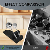 Maxbell Utensil Rest Counter Multiple Ladles Tongs Holder for Cooking Spatulas Forks