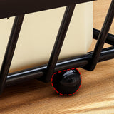 Maxbell 2 Tier Fruit Basket Vegetable Storage Organizer for Hotel Countertop Kitchen Black