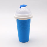 Maxbell Ice Slush Cup Homemade Fast Cooling Creative Milk and Ice Cream Make Holiday Blue