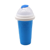 Maxbell Ice Slush Cup Homemade Fast Cooling Creative Milk and Ice Cream Make Holiday Blue