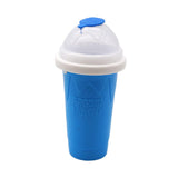 Maxbell Ice Slush Cup Homemade Fast Cooling Creative Milk and Ice Cream Make Holiday Blue